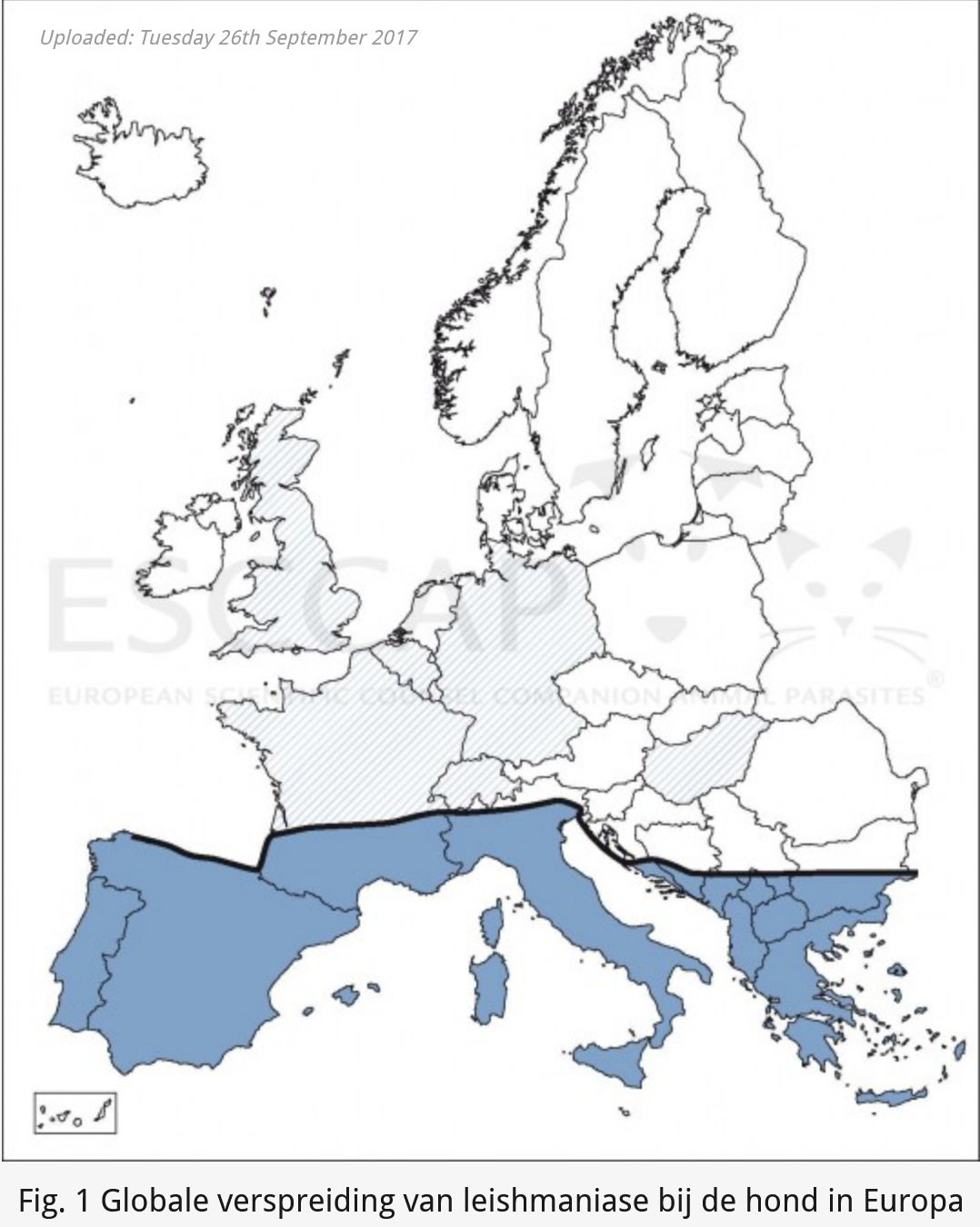 Richtlijn Kaarten ESCCAP Benelux
