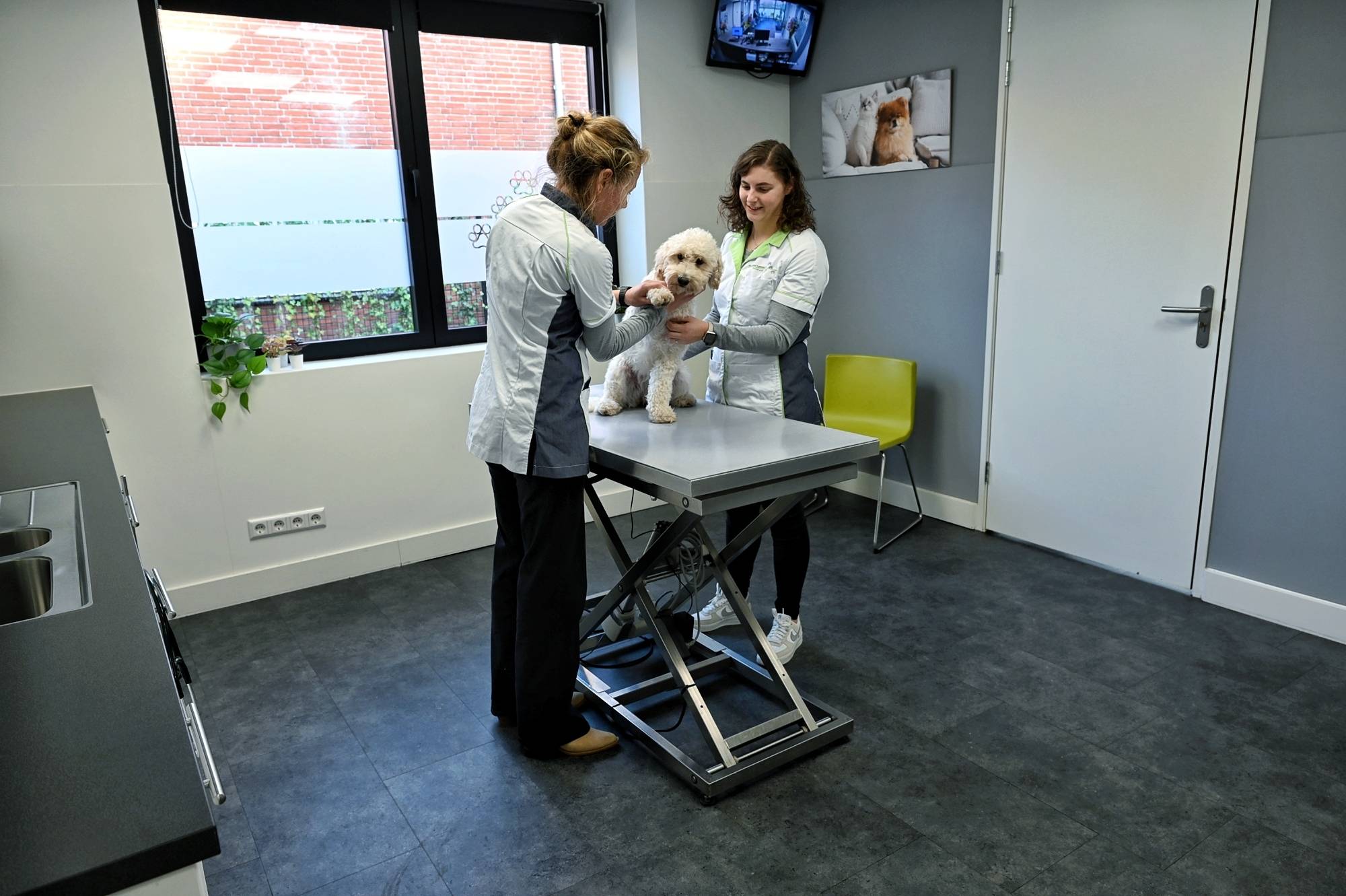 Anouk en Aline in Spreekkamer 2